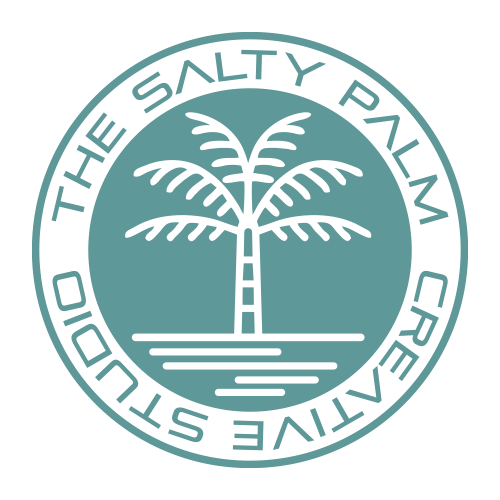 The Salty Palm Creative Studio logo
