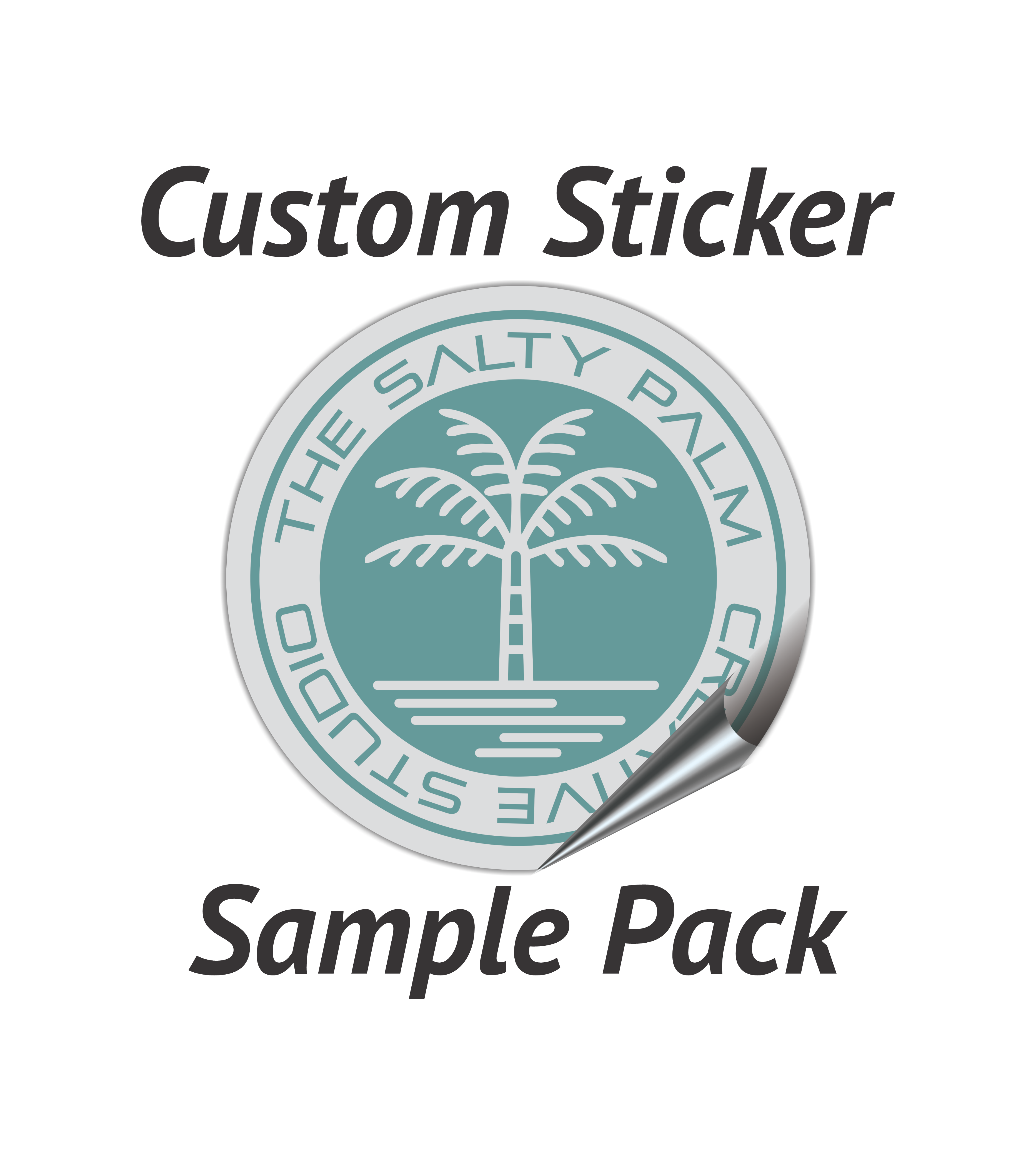 10 Sticker Sample Pack – The Salty Palm Creative Studio