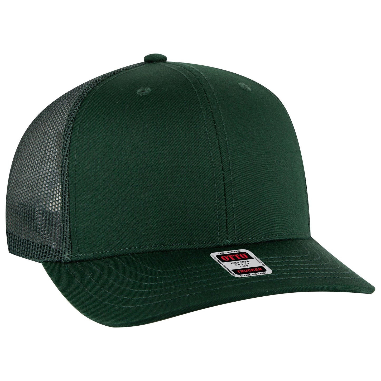 [12 pack] Leather Patch 112 Trucker Snapback