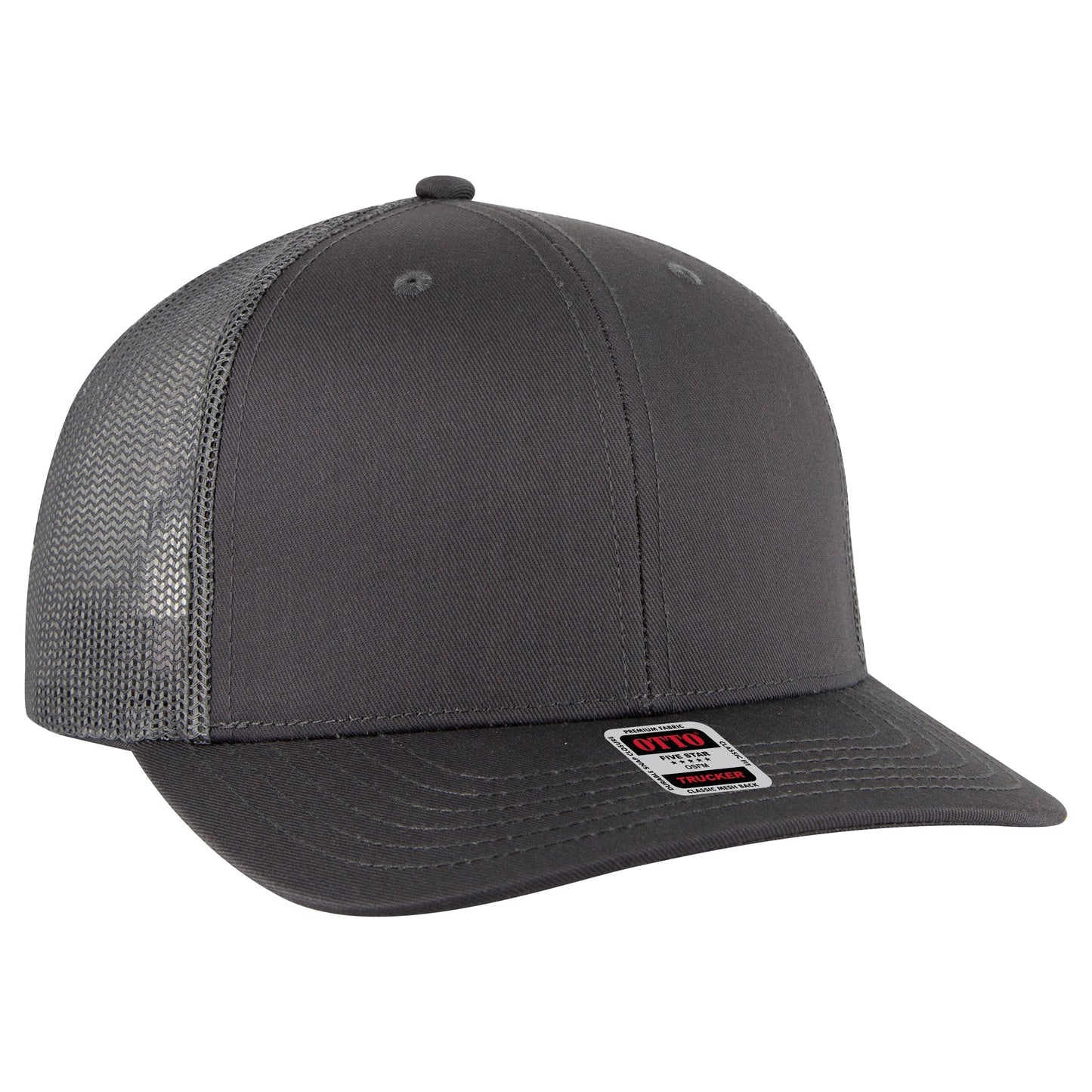 [12 pack] Leather Patch 112 Trucker Snapback