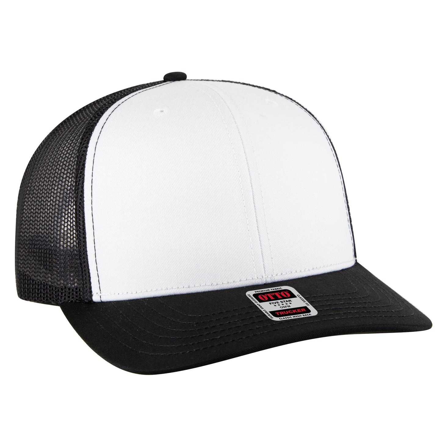 [12 pack] Leather Patch 112 Trucker Snapback