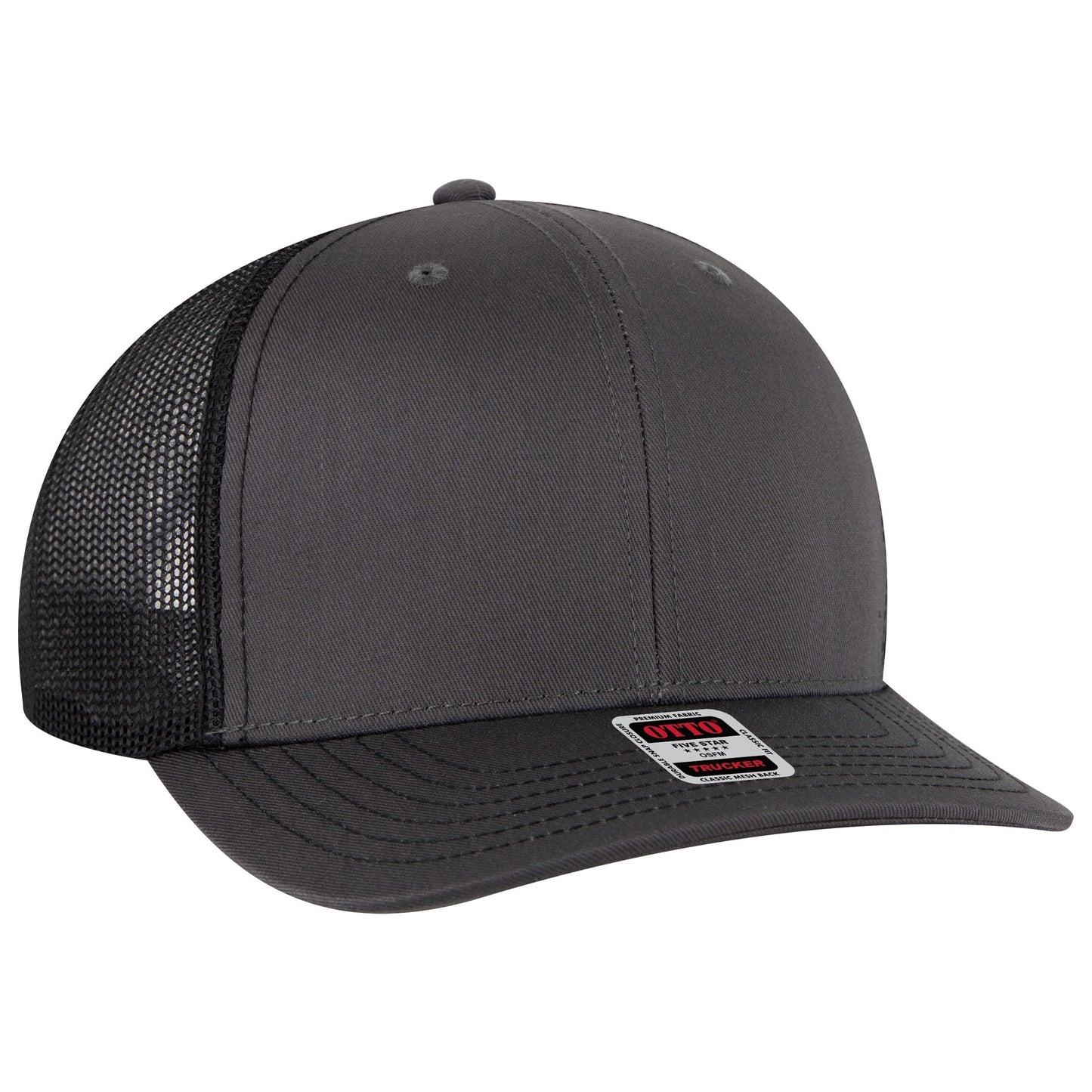 [12 pack] Leather Patch 112 Trucker Snapback