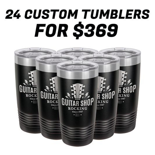 20oz Engraved Tumbler [24 Pack]